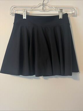 Under Armour Black Skater Skort with Wide Waistband